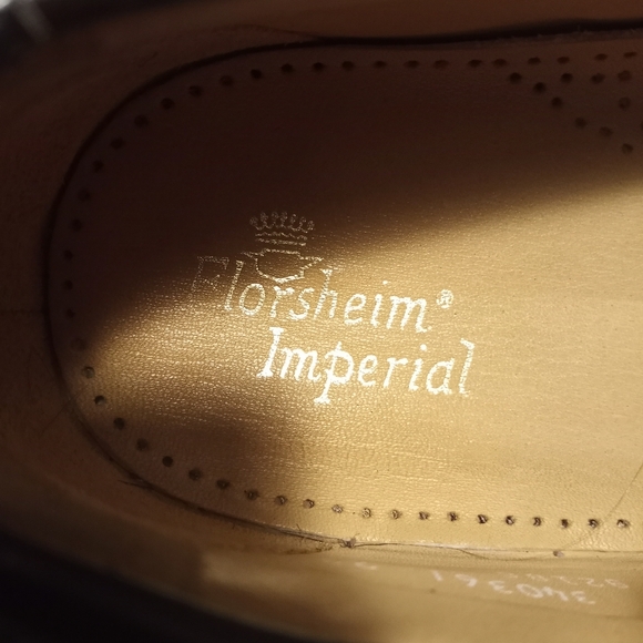 Florsheim Imperial Leather tassel loafers sz 9.5 D - Picture 6 of 8